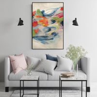 Wall Art - Abstract Moving III - Canvas Prints-Poster Prints - Image 2