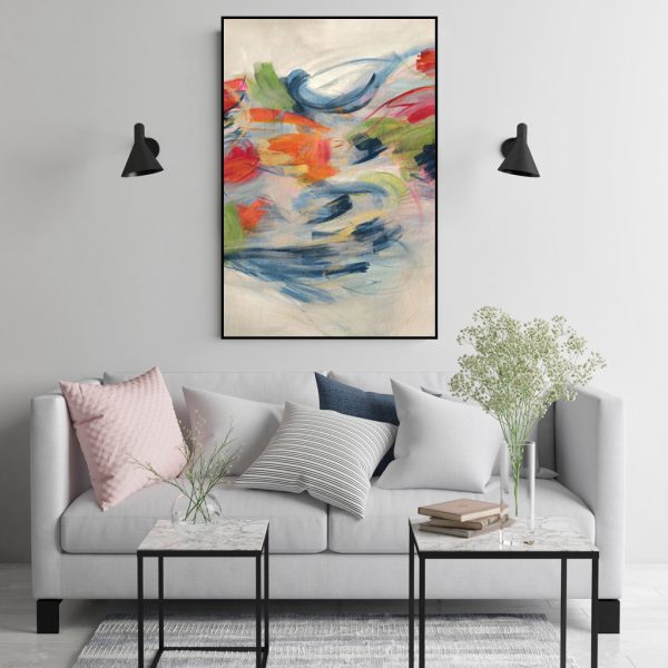 Wall Art - Abstract Moving III - Canvas Prints-Poster Prints - Image 2