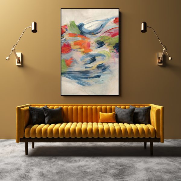Wall Art - Abstract Moving III - Canvas Prints-Poster Prints