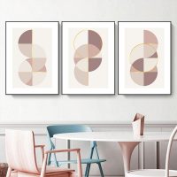 Wall Art - Abstract Circles ( 3 sets )- Poster Prints -Canvas Prints - Image 3