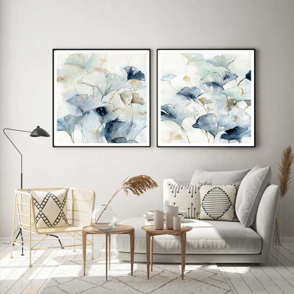 Wall Art - Gingko Leaves By Carol Robinson (2 sets)- Canvas Prints-Poster Prints - Image 2