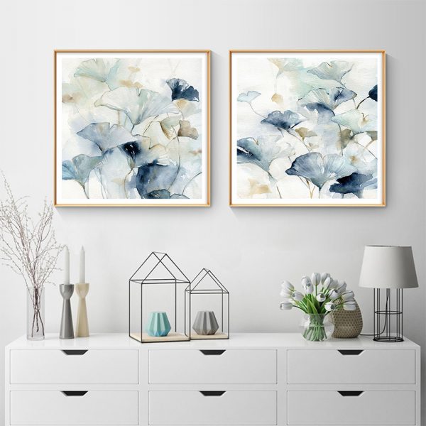 Wall Art - Gingko Leaves By Carol Robinson (2 sets)- Canvas Prints-Poster Prints