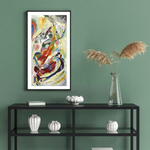 Wall Art - Kandinsky's Painting Number 200 - Canvas Prints-Poster Prints