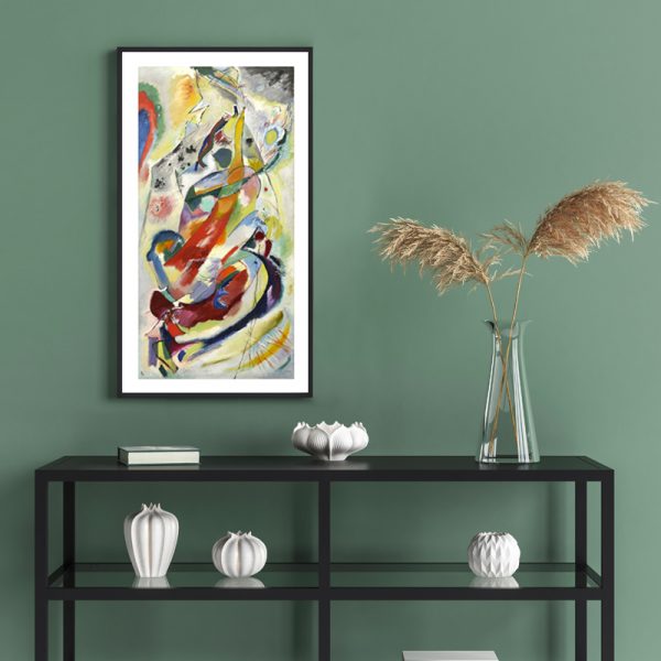 Wall Art - Kandinsky's Painting Number 200 - Canvas Prints-Poster Prints