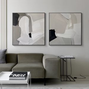 Wall Art - Modern Abstract Square Size (2 sets)- Canvas Prints-Poster Prints