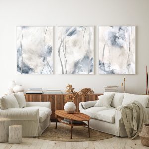 Wall Art - Up In The CloudsII  ( 3 sets )- Poster Prints -Canvas Prints