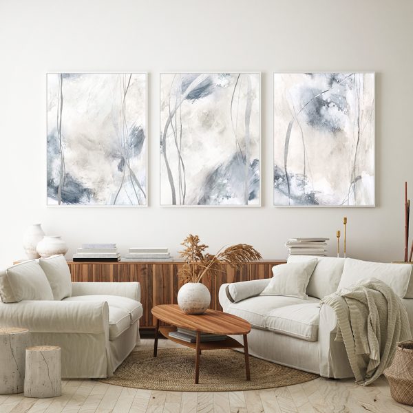 Wall Art - Up In The CloudsII  ( 3 sets )- Poster Prints -Canvas Prints