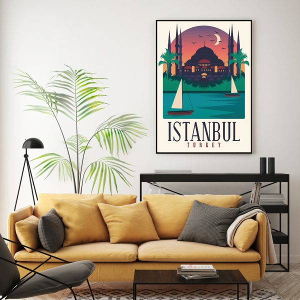 Wall Art - Istanbul - Canvas Prints-Poster Prints - Image 3