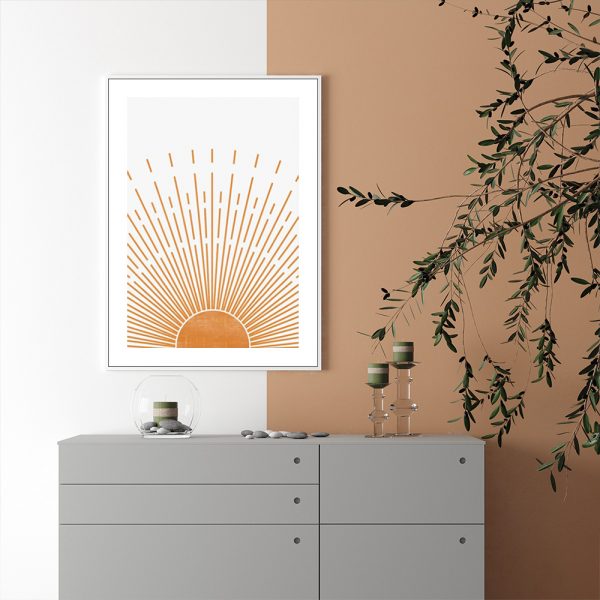 Wall Art - Sun Rise - Canvas Prints-Poster Prints - Image 2