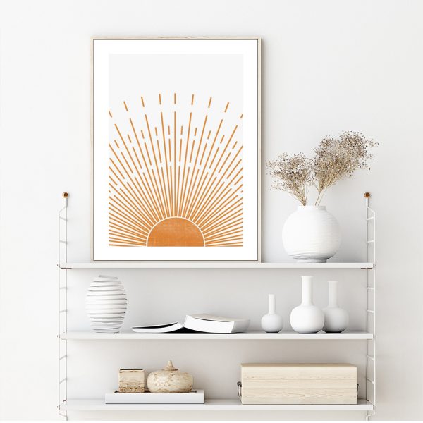 Wall Art - Sun Rise - Canvas Prints-Poster Prints