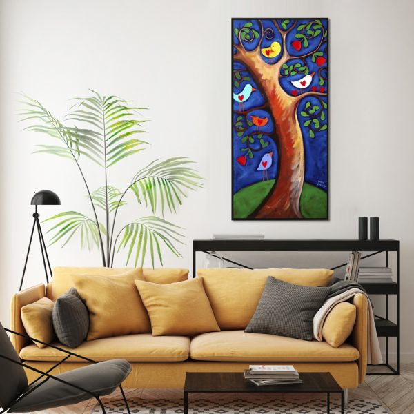 Wall Art - Tree of Love - Canvas Prints-Poster Prints