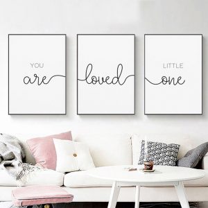 Wall Art - You Are Loved ( 3 sets )- Poster Prints -Canvas Prints