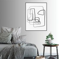 Wall Art - Abstract Line - Canvas Prints-Poster Prints