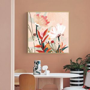 Wall Art - Native Floral - Canvas Prints-Poster Prints