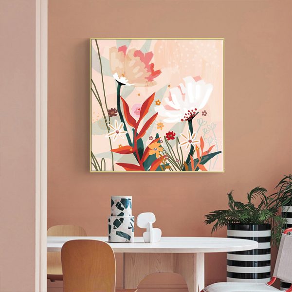 Wall Art - Native Floral - Canvas Prints-Poster Prints