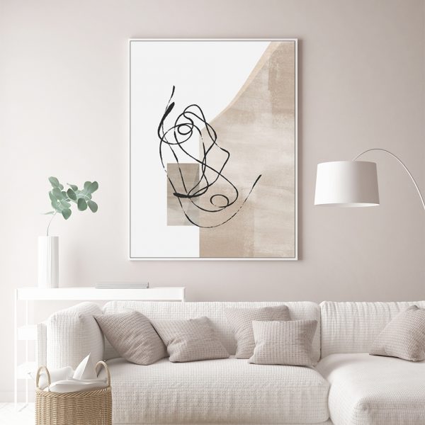 Wall Art - Abstract Line II- Canvas Prints-Poster Prints