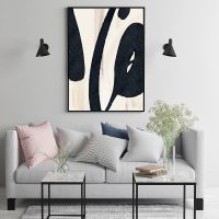 Wall Art - Black Ink - Canvas Prints-Poster Prints - Image 2