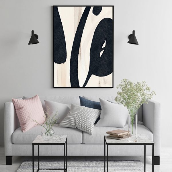 Wall Art - Black Ink - Canvas Prints-Poster Prints - Image 2