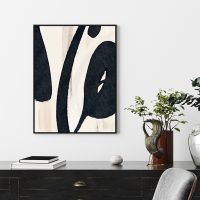 Wall Art - Black Ink - Canvas Prints-Poster Prints - Image 3