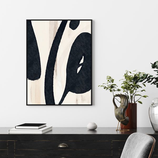 Wall Art - Black Ink - Canvas Prints-Poster Prints - Image 3