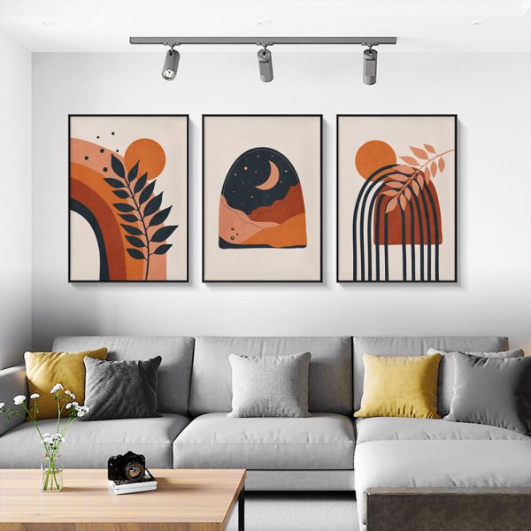 Wall Art - Mid Century Art ( 3 sets )- Poster Prints -Canvas Prints - Image 2