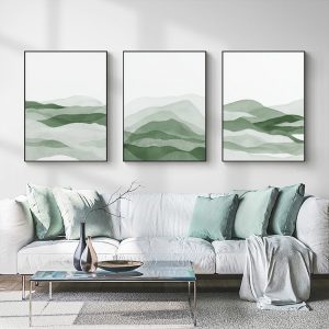 Wall Art - Sage Green ( 3 sets )- Poster Prints -Canvas Prints