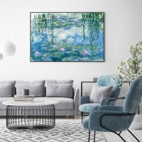 Wall Art - Waterlilies By Claud Monet- Canvas Prints-Poster Prints - Image 2