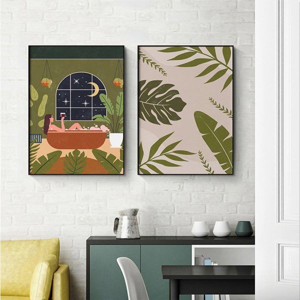 Wall art - Boho Art (2 sets)- Canvas Prints- Poster Prints - Image 3