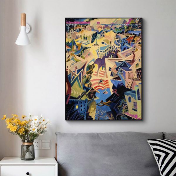 Wall Art - Cat Detective - Canvas Prints-Poster Prints - Image 2