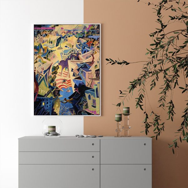Wall Art - Cat Detective - Canvas Prints-Poster Prints