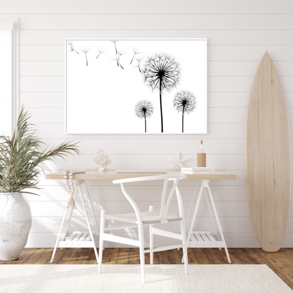 Wall Art - Dandelions - Canvas Prints-Poster Prints - Image 3