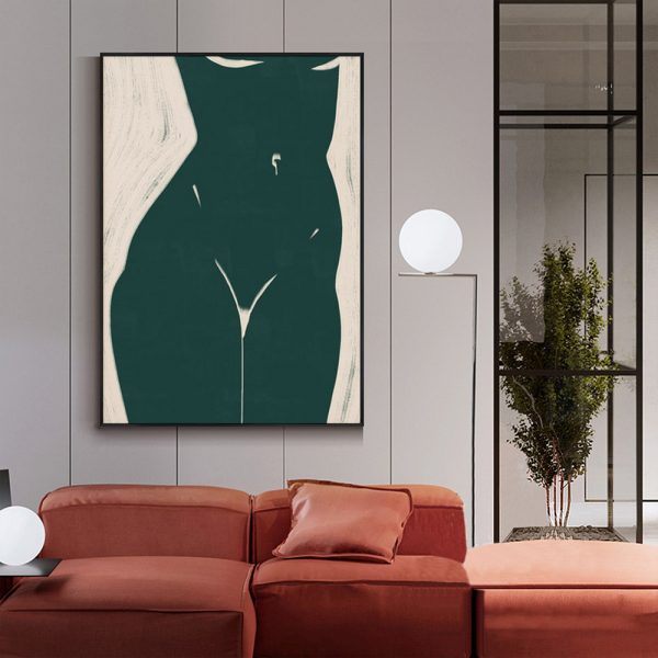 Wall Art - Female Nude - Canvas Prints-Poster Prints - Image 2