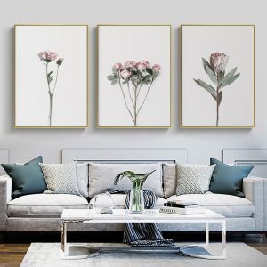 Wall Art  - Floral 3 sets - Poster Prints -Canvas Prints