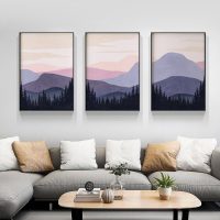 Wall Art  - Mountain 3 sets - Poster Prints -Canvas Prints - Image 2