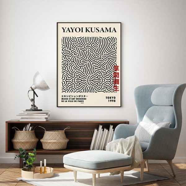 Wall Art IV By Yayoi Kusama - Canvas Prints-Poster Prints - Image 2