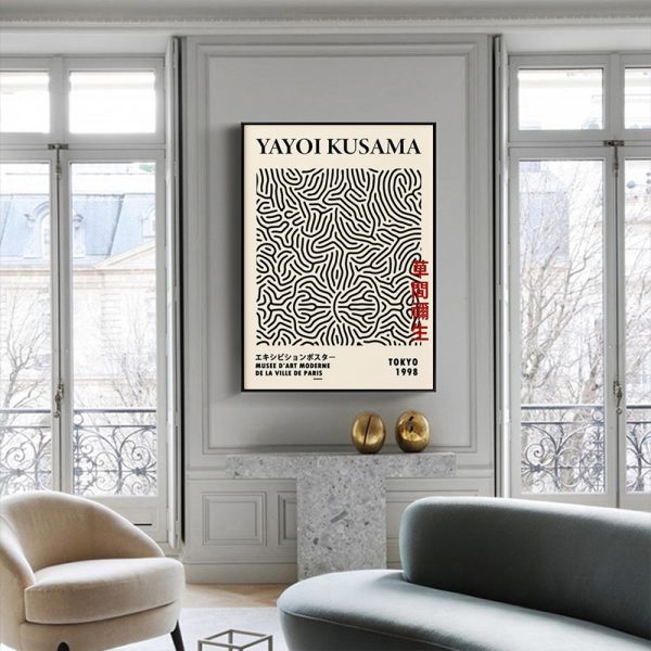 Wall Art IV By Yayoi Kusama - Canvas Prints-Poster Prints - Image 3