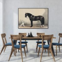 Wall Art - Antique Horse - Canvas Prints-Poster Prints - Image 4
