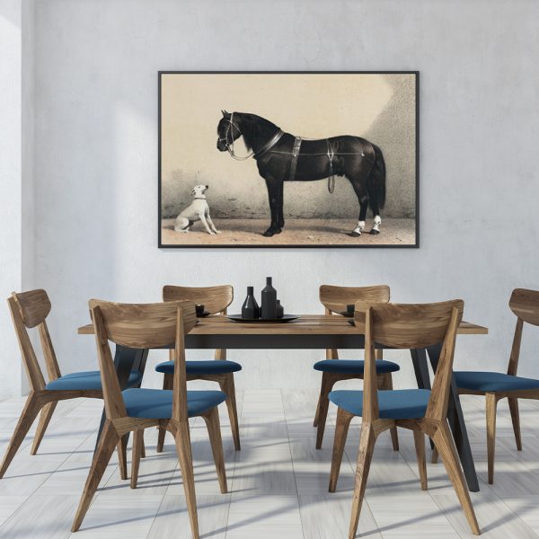 Wall Art - Antique Horse - Canvas Prints-Poster Prints - Image 4