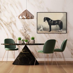 Wall Art - Antique Horse - Canvas Prints-Poster Prints
