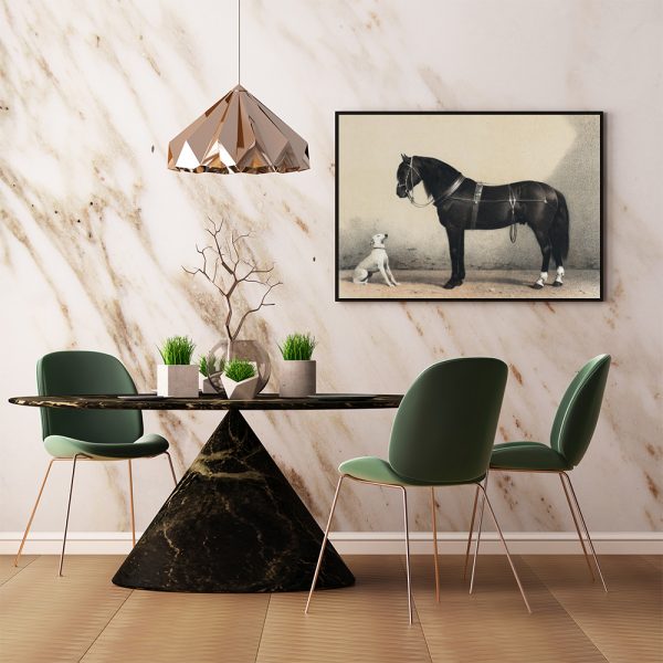 Wall Art - Antique Horse - Canvas Prints-Poster Prints