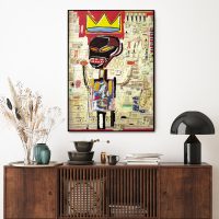 Wall Art - Pop Art By Jean Michel Basquiat - Canvas Prints-Poster Prints