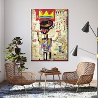 Wall Art - Pop Art By Jean Michel Basquiat - Canvas Prints-Poster Prints - Image 3