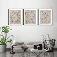 Wall Art  - Bound 3 Sets - Poster Prints -Canvas Prints - Image 2