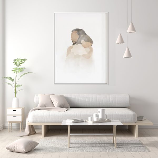 Wall Art - Christ's Embrace II- Canvas Prints-Poster Prints