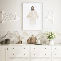 Wall Art - Christ's Embrace - Canvas Prints-Poster Prints - Image 3