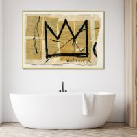 Wall Art - Crown By Michel Basquiat - Canvas Prints-Poster Prints - Image 3