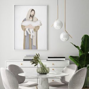 Wall Art - He Leaves The Ninety And Nine - Canvas Prints-Poster Prints