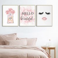 Wall Art  - Hello Beautiful 3 sets - Poster Prints -Canvas Prints - Image 2