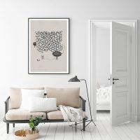Wall Art - Jesus Leaves The 99 - Canvas Prints-Poster Prints - Image 3
