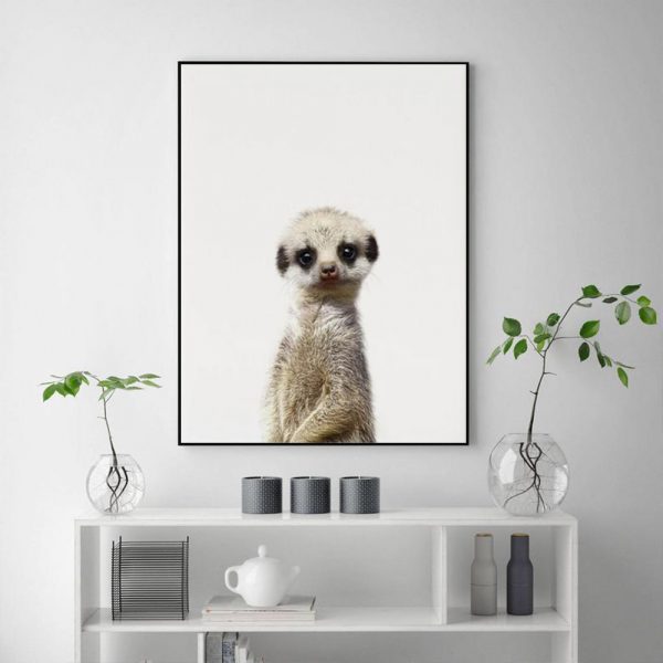 Wall Art - Meerkat - Canvas Prints-Poster Prints